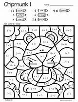 Color Subtraction Addition Fall Code Math Grade Coloring Worksheets Teacherspayteachers Word Preview First Activities Choose Board Pages sketch template