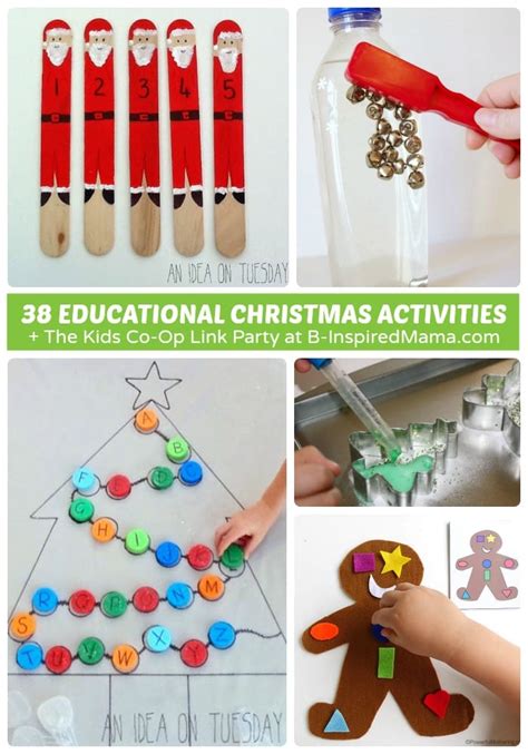 educational christmas activities  kids  kids  op link