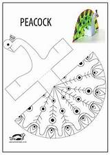 Printable Crafts Activities Kids Coloring Children Fun Pages Craft Arts Projects Peacock 2000 Than Printables Visit Easy sketch template