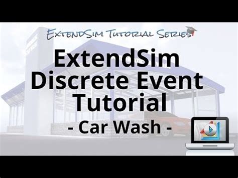 extendsim discrete event tutorial youtube