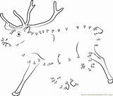 Reindeer Connect Worksheet sketch template