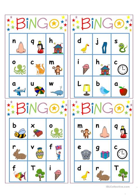 printable alphabet bingo game lowercase alphabet bingo game