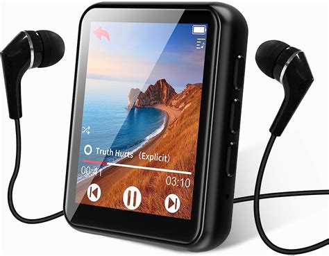 amazoncom mp player bluetooth  touch screen  player portable mp player  speakers