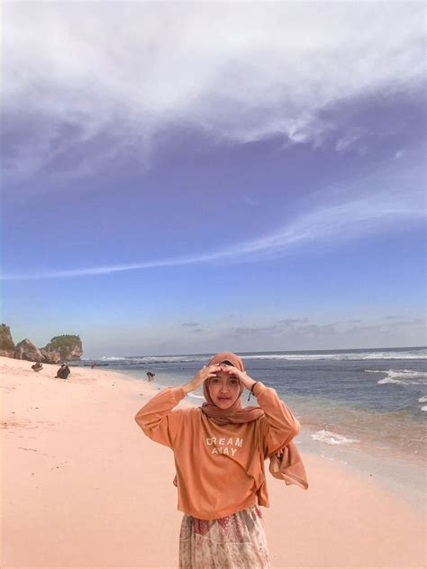 Gaya Foto Aesthetic Di Pantai Gaya Foto Id