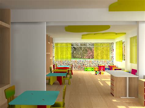 interior design   nursery classroom behance