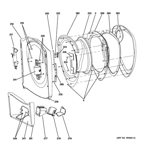 ge hydrowave washer parts diagram