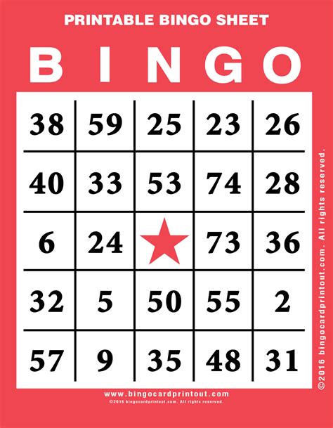 printable bingo sheet bingocardprintoutcom