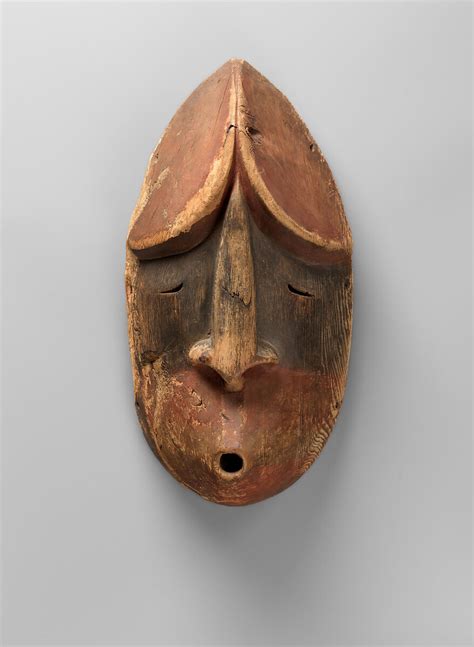 mask alutiiq sugpiaq native american  metropolitan museum  art