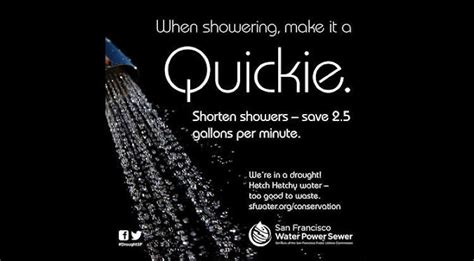 Suggestive Water Saving Ads Water Conservation Campaign