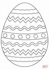 Coloring Easter Egg Pages Supercoloring Printable sketch template