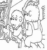 Bears Berenstain Coloring Pages Pet Berenstein Getcolorings Colouring Printable sketch template