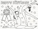 Gymnastics Coloring Pages Girl Printable Gymnast Clipart Color Cute Easy Drawing Colouring Birthday American Getdrawings Sheet Getcolorings Print Printables Zoom sketch template