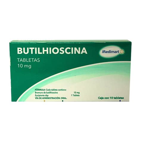 butilhioscina medimart  mg  tabletas walmart