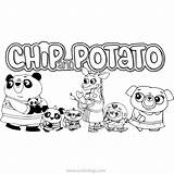 Chip Potato Nico Pug Xcolorings Totsy Grandma 1280px sketch template