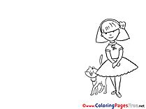 coloring pages  girls