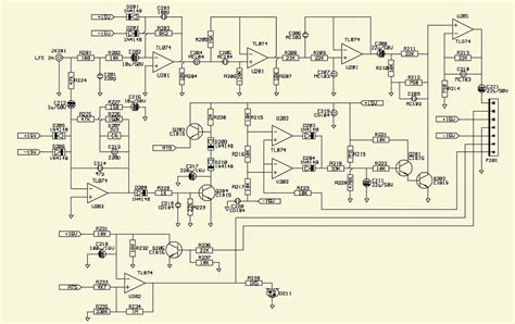 electro  jbl   cinema propack  amp subwoofer schematic circuit diagram
