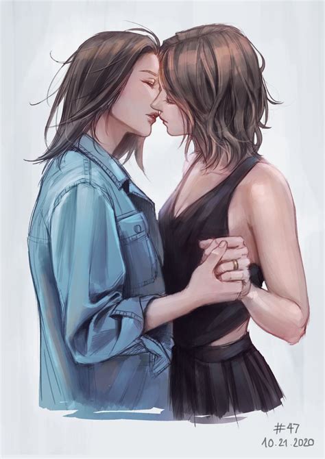 Lesbian Art Cute Lesbian Couples Cute Anime Couples Yuri Manga Yuri