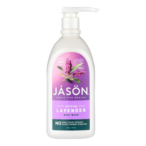 jason body wash pure natural calming lavender  fl oz ebay