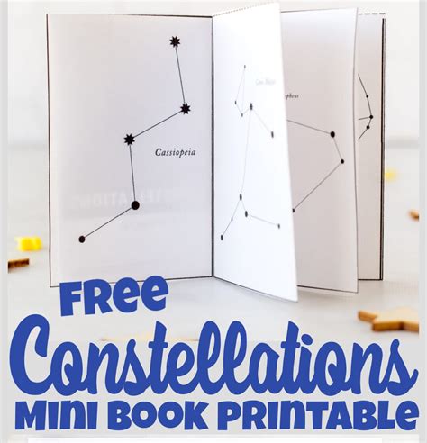constellation printables min book