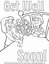 Well Coloring Soon Pages Cards Card Better Feel Printable Kids Please Sheets Thank Color Adult Enjoy Getcolorings Deck Print Also sketch template