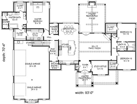 ranch house plans monster house plans