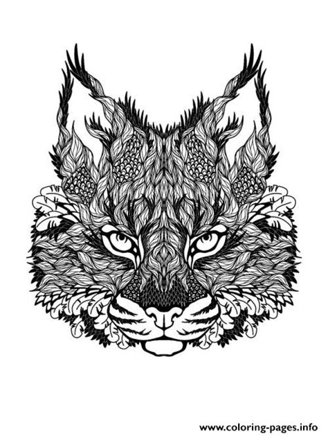 print adults difficult animals  coloring pages