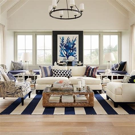 beautiful coastal living room decor ideas    summer