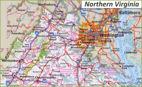 map  northern virginia