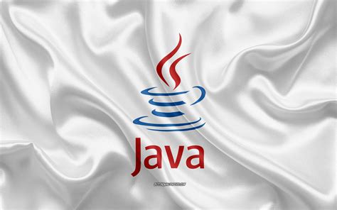 java logo white silk texture java emblem programming