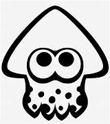 Splatoon Squid Icon Clipart Transparent Open Pngkey Nicepng sketch template