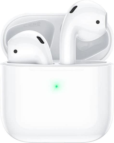 hoco es draadloze oortjes wireless earbuds oortjes wit geschikt voor apple android hoco es