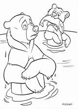 Bear Brother Coloring Pages Book Disney Hellokids Ours Frere Des Print Color Online sketch template
