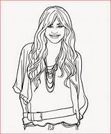 Miley Coloring Cyrus Pages Printable Filminspector sketch template