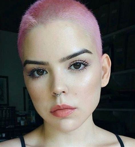 Hair And Headshaves On Instagram “lovely Pink Buzz” Girls With Shaved