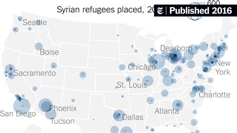 u s reaches goal of admitting 10 000 syrian refugees here s where