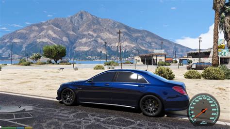 Grand Theft Auto V Mercedes Benz S Class [ S63 Amg ] Gameplay With