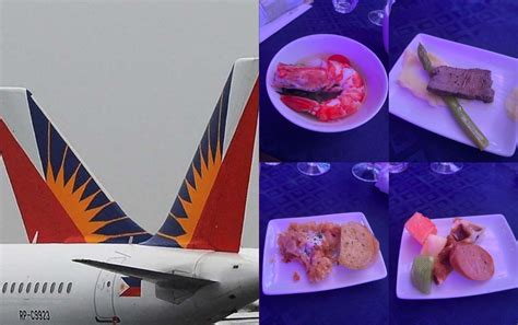pal   gourmet food philippine airlines unveils  menu    anniversary