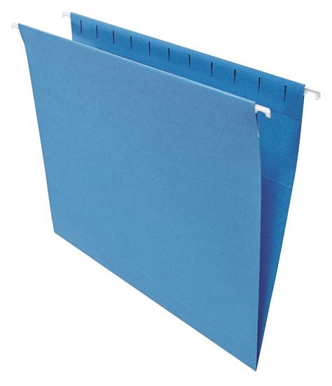 universal  hanging file folders letter blue pk xwcunv