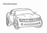 Camaro Coloringhome sketch template