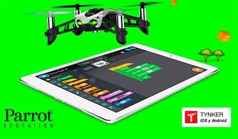 curso de programacion de drones parrot  tynker equipamiento  centros educativos