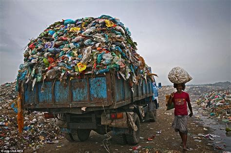the rubbish pickers of bangladesh who sift through dumps for anything