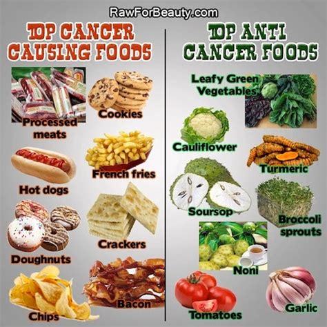 Top 5 Cancer Causing Foods ~ Daily Health Tips