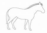 Outline Animal Printable Outlines Clipart Clip Zebra Drawings Stripes Coloring Without Drawing Animals Pages Zebras Arty Template Horse Library Head sketch template