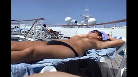 Topless On Cruise Ship