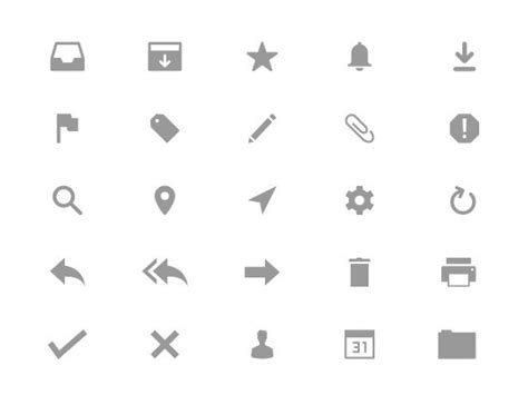 vector email icons titanui