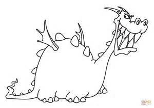 funny dragon coloring page  printable coloring pages