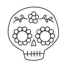 sugar skull template google search sugar skull stencil skull