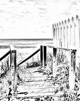 Coloring Boardwalk Downloadable Bahamas sketch template