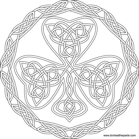 celtic adult coloring pages coloring home