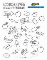 Coloring Pages Healthy Nutrition Kids Foods Choices Body Print Raising Eaters Tips Printable Color Scholastic Parents Fitness Getcolorings Children Getdrawings sketch template